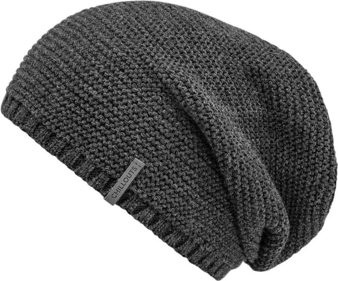 Chillouts beanie muts Keith dark grey