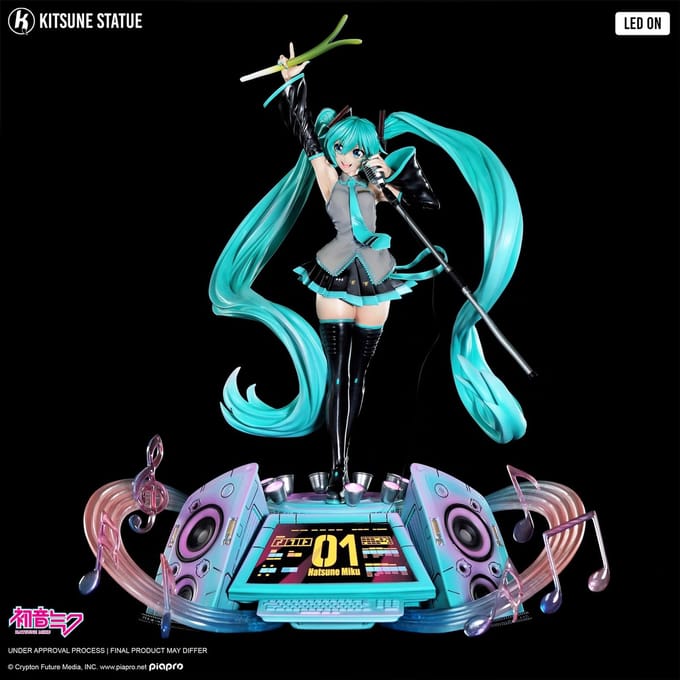 PureArts Hatsune Miku 1/6 Scale Statue
