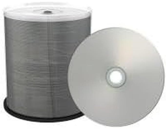 52x Speed CD-R Datalagers, 700MB Opslag, 100 Stuks Cakebox, Inkjet Printbaar
