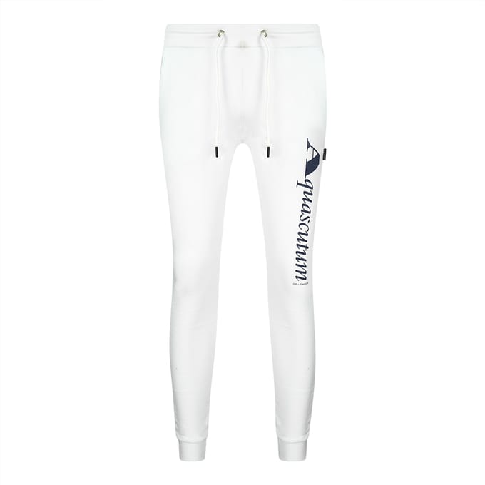 Aquascutum heren joggers in het wit