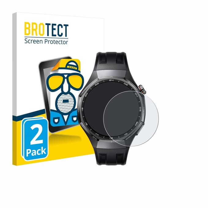 BROTECT - Screenprotector voor Huawei Watch GT 6 / 6 Pro / 7 / 7 Pro (46 mm) - Folie Beschermfolie matte 2 Stuks