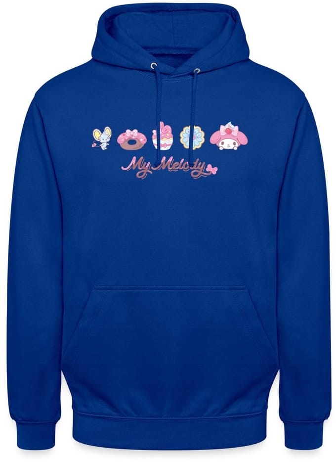 My Melody Met Flat En Gebakjes Hoodie Unisex