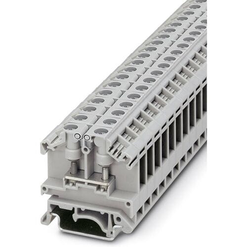 Phoenix Contact 0790530 Boutaansluitklem 9 mm Boutaansluiting Grijs 50 stuk(s)