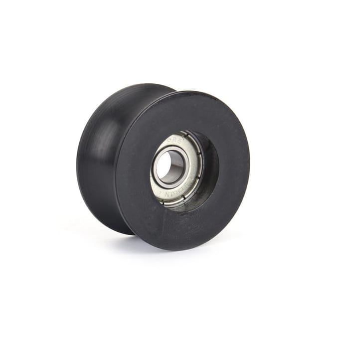 Nylon rollagers 0840UU 8mm groefgeleiderpoelie afgedichte railgroefkogellagerwiel