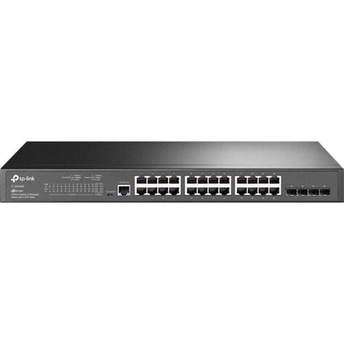 TP-Link TL-SG3428 JetStream 24-Port Gigabit L2+ Managed Switch with 4 SFP Slots