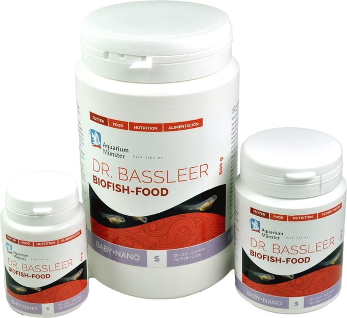 Dr. Bassleer Biofish Food baby + nano S 60 gram