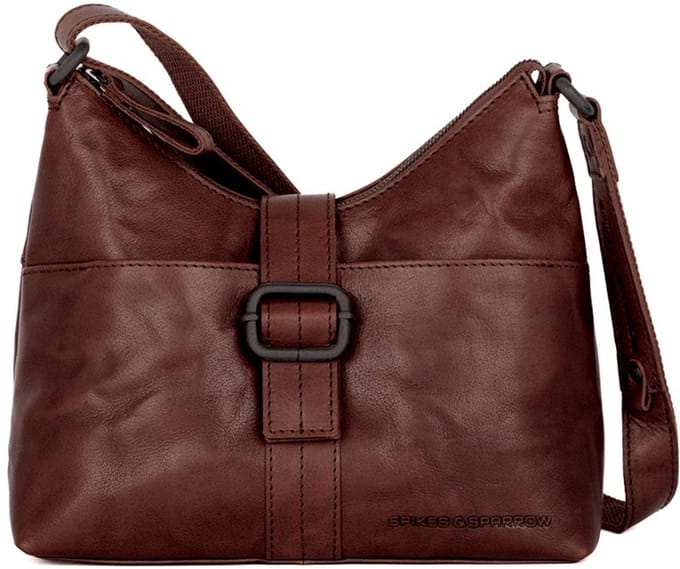 Leren Crossbodytas - Ellesse - Donkerbruin