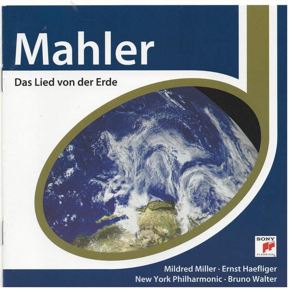 CD MAHLER,G. - Das Lied Von Der Erde 82876887592 Sony Classical 2007 Europa Klassiek Gebruikt gray