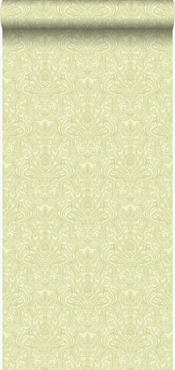 Origin Wallcoverings behang ornamenten groen - 53 cm x 10.05 m - 346531