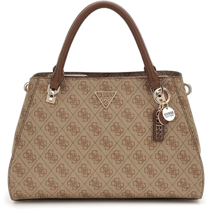 Handtas met logopatroon model 'ECO NOELLE II'
