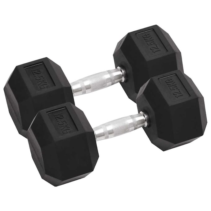 vidaXL - Halters - 2 - st - 12,5 - kg - totaal - gietijzer