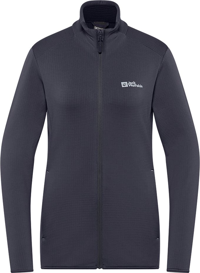 Jack Wolfskin KOLBENBERG FZ W Dames Outdoorvest - graphite - S