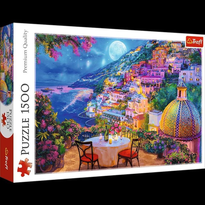 Puzzle Randka w Positano 1500 - Puzzel Randka w Positano 1500