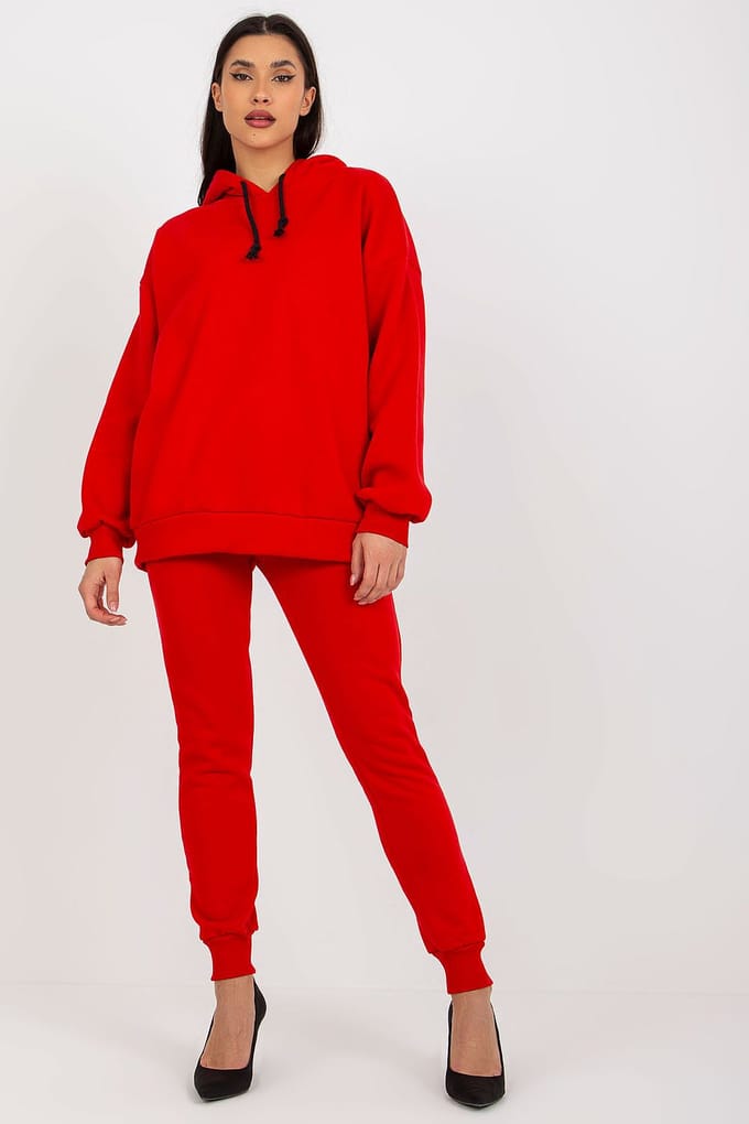 Bold Statement Set - Red / One Size