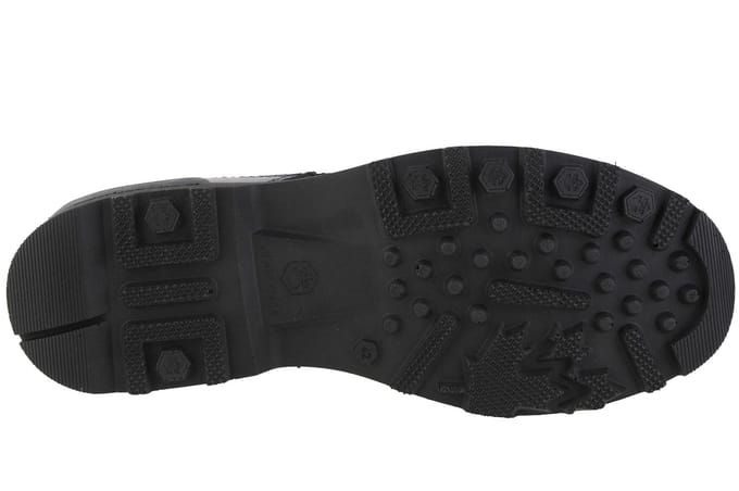 Lumberjack Joel, Chaussures à lacets noires pour hommes 45 noir