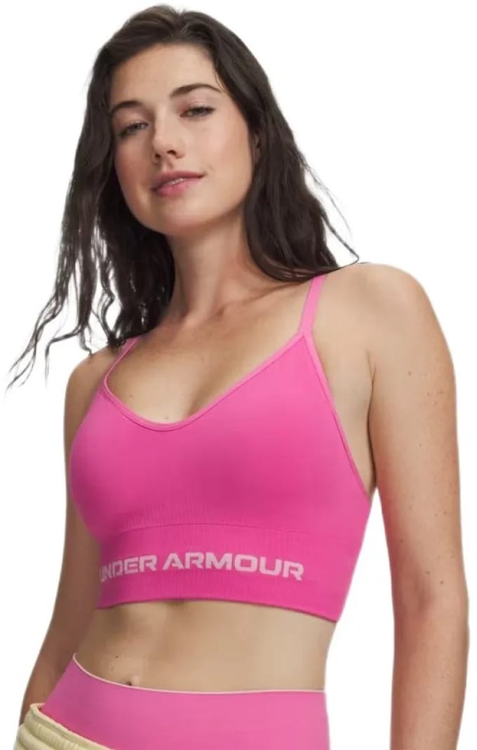 Under Armour Vanish Seamless Sportbeha Met Lage Impact Roze S Vrouw