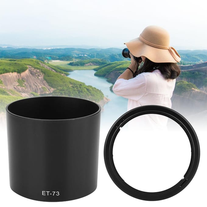 ET-73 Camera Mount Lenskap voor Canon EF 100mm f 2.8L Macro IS USM Lens black