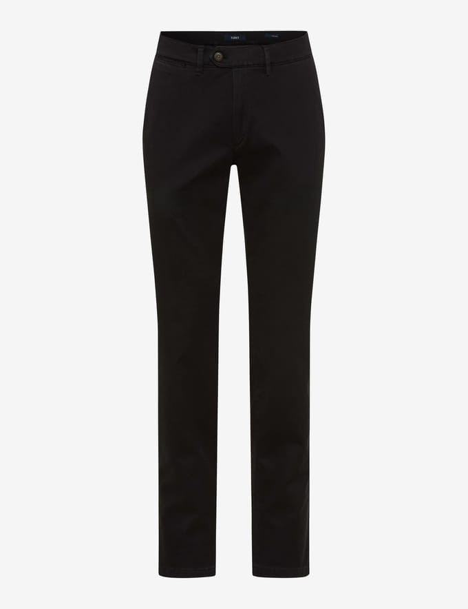Eurex Heren Flatfrontbroek  Style JOHN BLACK, zwart, maat 52
