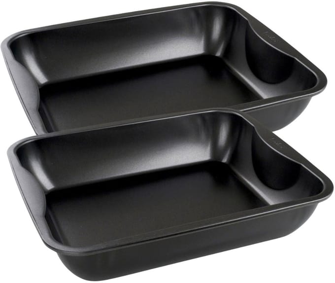 Set van 2 XXL ovenschaal rechthoek 40 x 34 cm Zenker Special Cooking