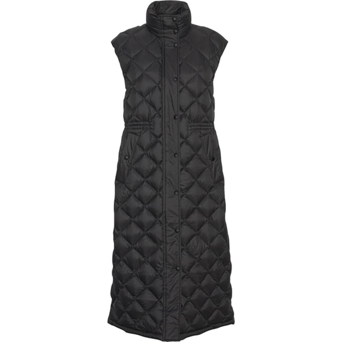 Ilse Jacobsen 10 Walk03 Long Down Vest Black Größe: 42 | Gilets Outlet | Damen | Schwarz