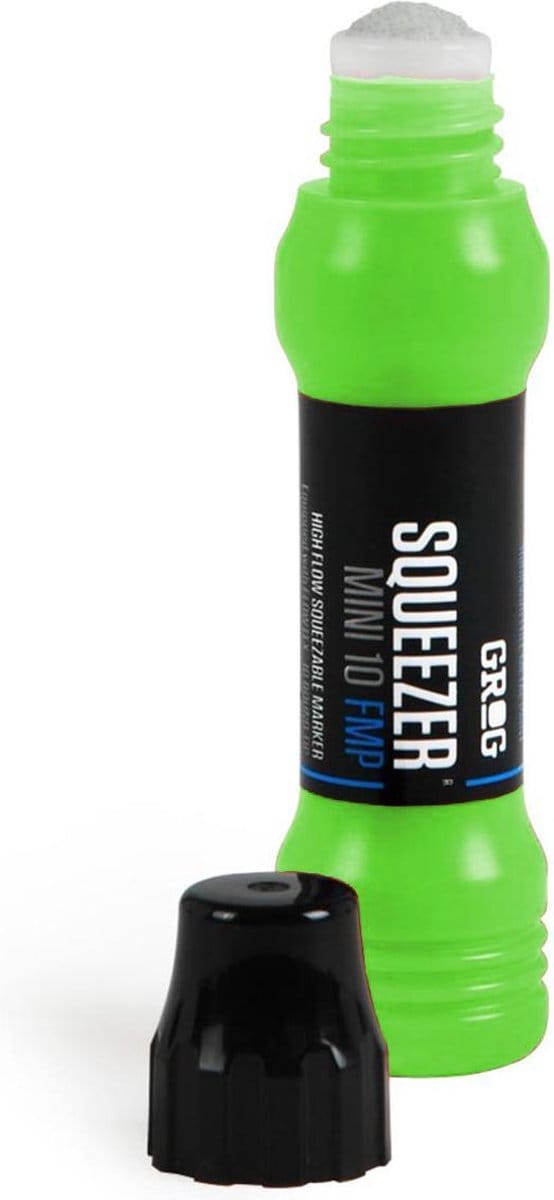 Grog Squeezer Paint Mini Verfstift - Neon Groen - Schrijfbreedte 10mm stift