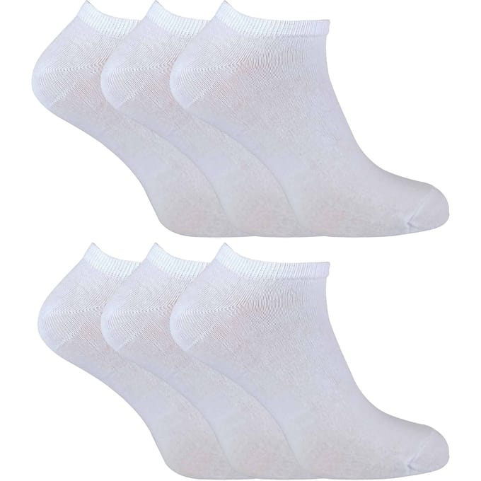 SOCK SNOB - 6 Pak Kinder Katoenen Lage Trainingsokken