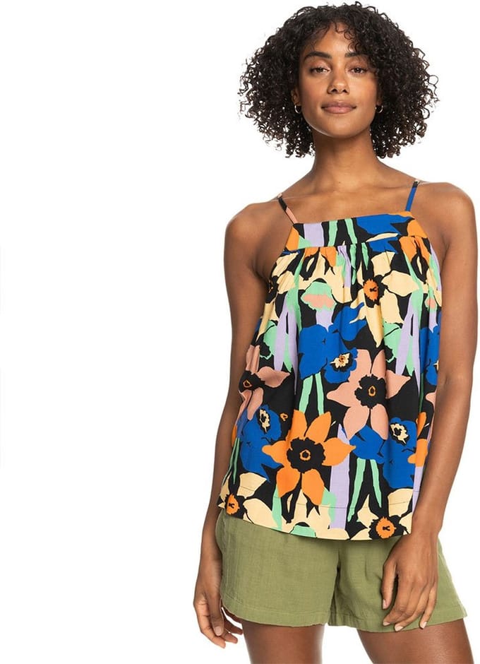 Roxy Magic Happens Mouwloos T-shirt Veelkleurig M Vrouw