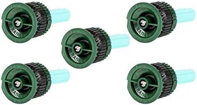 5 Stuks Hoge Efficiëntie Verstuiver Nozzle voor Sproeiers 1.5m - 2.4m Bereik Waterbesparend