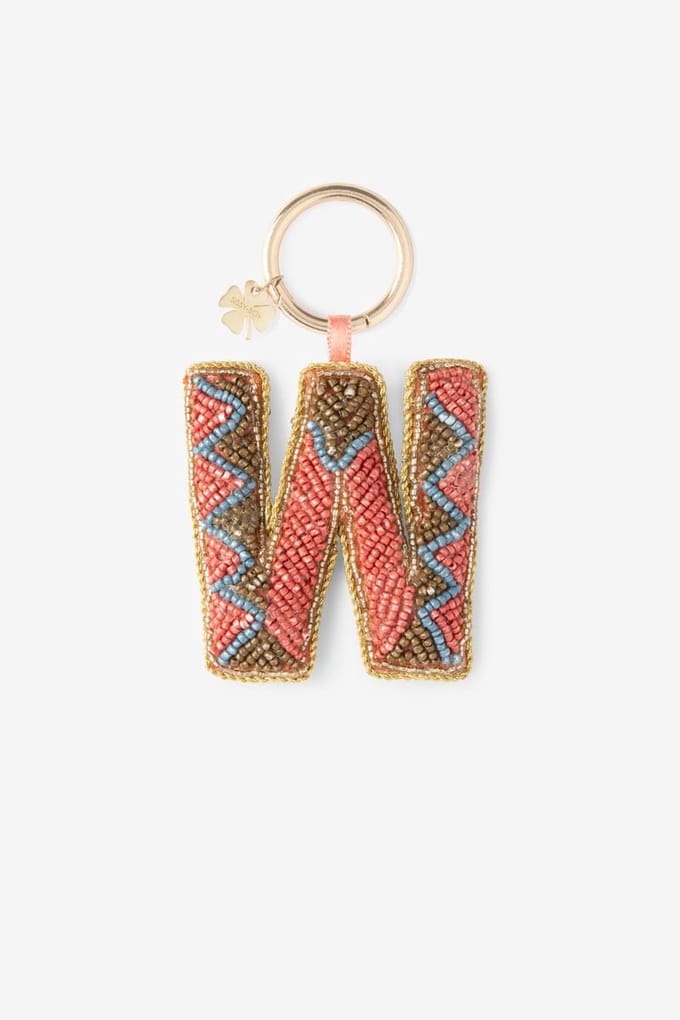 Sissy-Boy - Lichtrode bag charm letter W