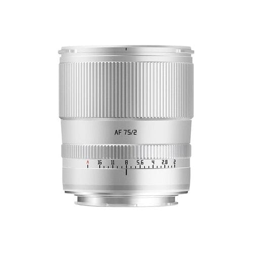 TTArtisan AF 75mm f/2  L Monteren zilver