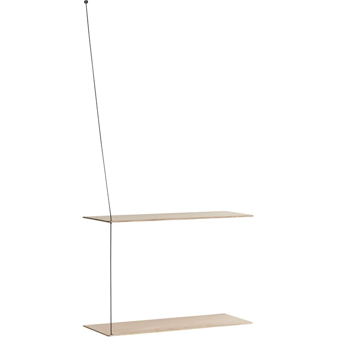 Woud Stedge Wandrek 60cm - Eiken wit gepigmenteerd - Plank
