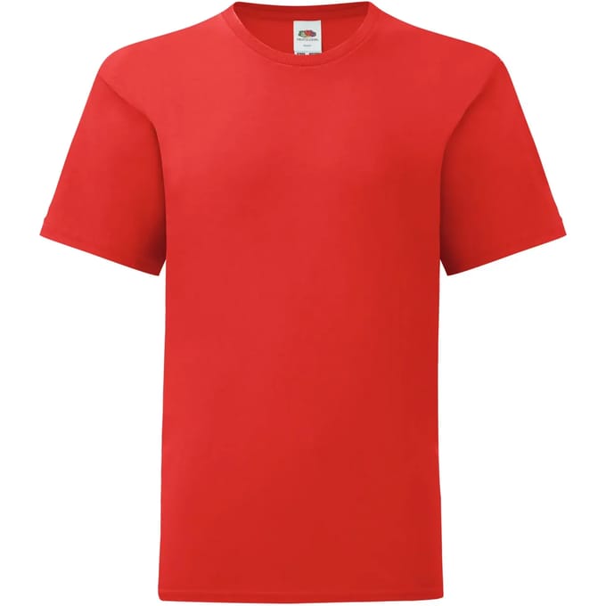 Kinder-T-shirt Fruit of the Loom Iconic 150