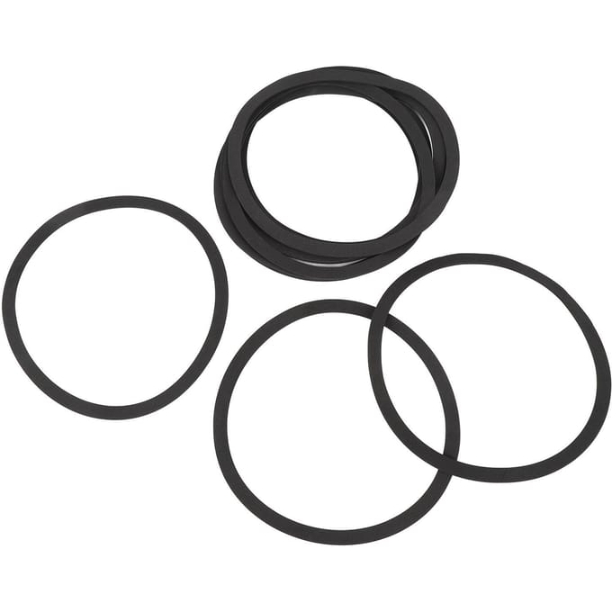10 Pièces Joint d'Étanchéité Haut-Parleur EVA Antichoc Réduction de Bruit Antidérapant 200mm DE Anneau d'Étanchéité Haut-Parleur black