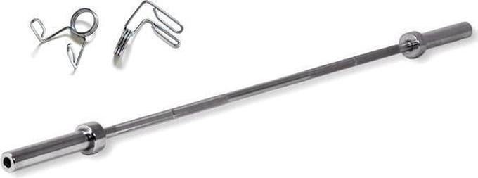 Dione Olympische Halterstang 220cm - 50mm met sluiters