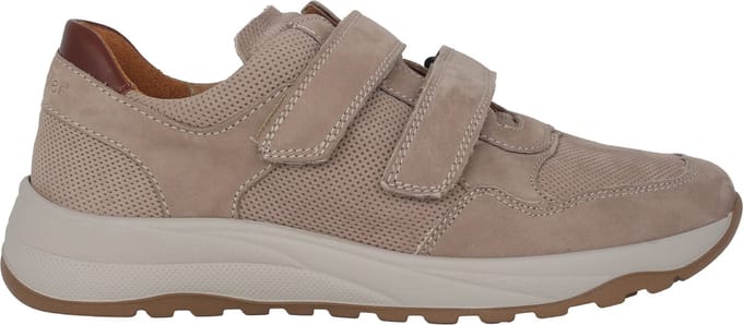 Waldläufer K-John - heren sneaker - Beige - maat 47 (EU) 12 (UK)