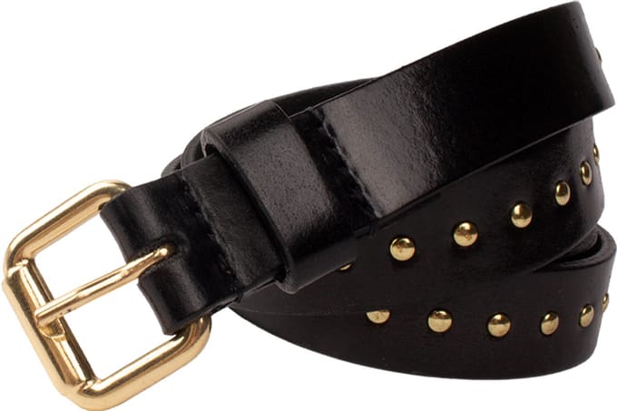Legend Dames - Leren riem - Zwart - 85cm