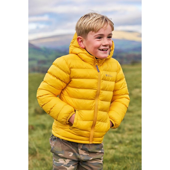 Mountain Warehouse Kinder/Kids Seasons II gewatteerde jas (Mosterd)