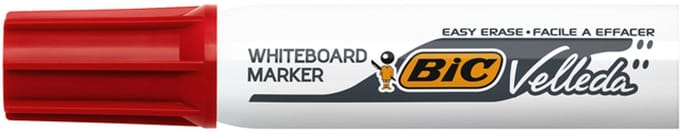 Whiteboardmarker BIC 1781 3-6mm Schuin Rood