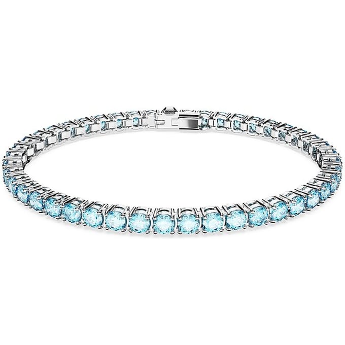 Swarovski 'Matrix' Dames Armband van Basismetaal - Zilver 5648929