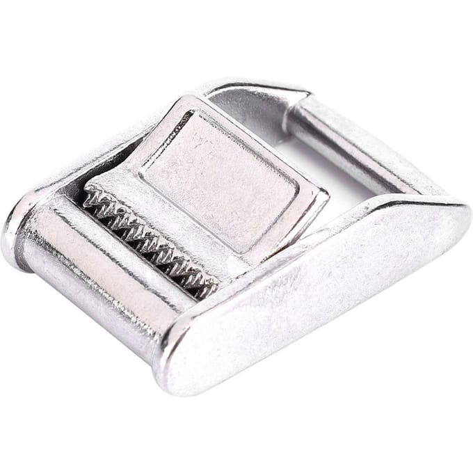 1 boucle de fixation de sangle de ceinture de bateau en acier inoxydable white