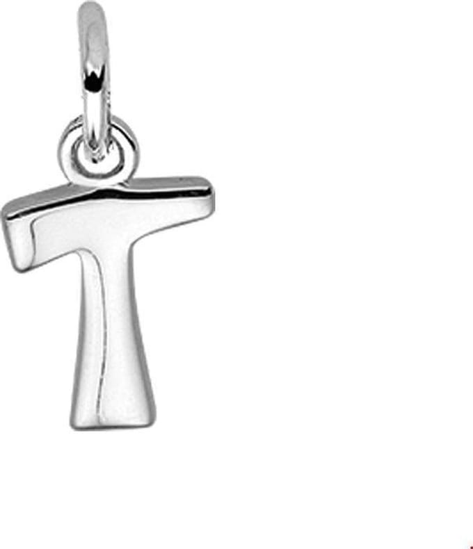Zilveren Hanger letter T 1002782