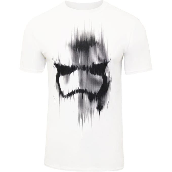 Star Wars Heren Trooper Masker T-Shirt (Wit)