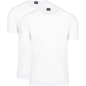 BOSS T-shirt Modern 2-Pack Wit - Maat XXL - Heren - Basic T-shirt