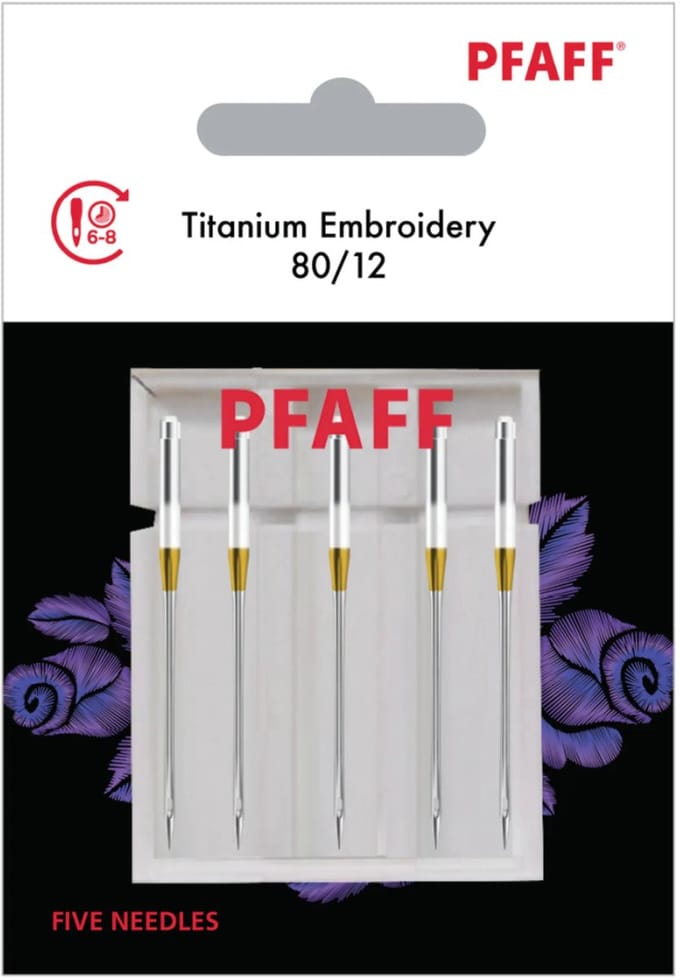 Pfaff Borduren / Titanium 80 (5 stuks) Naalden