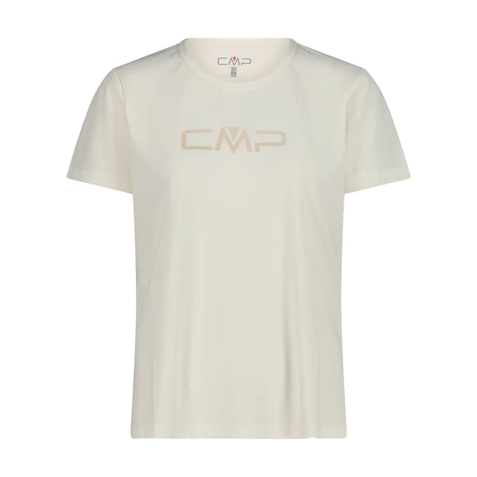 T-shirt met ronde hals met logo dames CMP