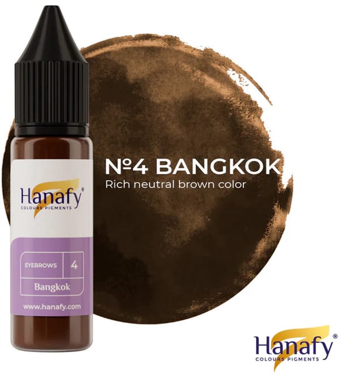 Hanafy Mineral Pigment for Eyebrows No.4 – Bangkok