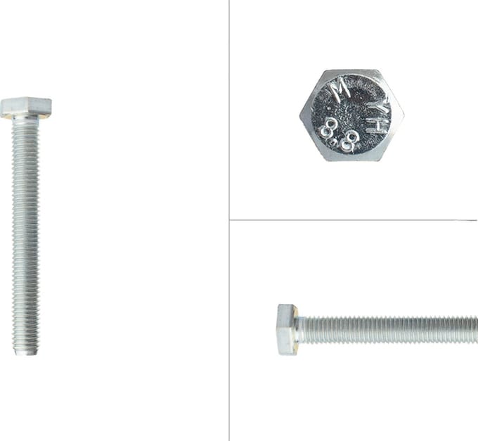 Tapbouten Verzinkt M12 x 80 mm | 50 stuks