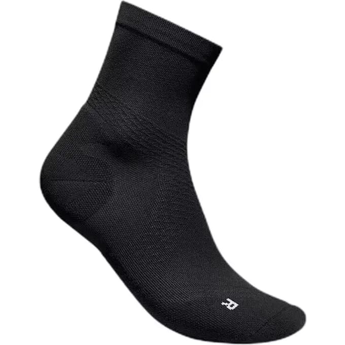 Bauerfeind Run Ultralight Mid Cut Socks, Women, Zwart, 35-37 - 1 Paar