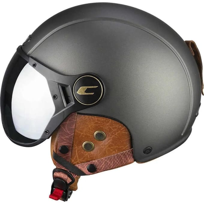 Fietshelm voor dames CGM EBI Vintage Graphine