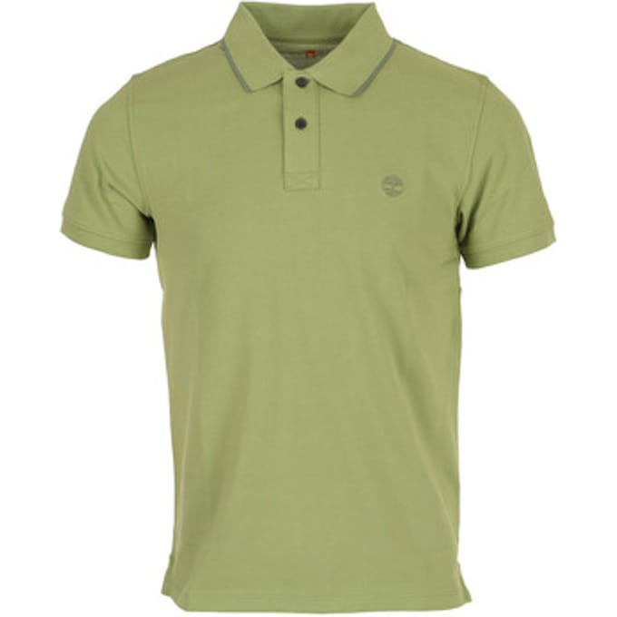 Polo Shirt Korte Mouw Timberland Printed Neck Short Slee